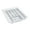 White, variant on Rev-A-Shelf CT-3W-52 Large Trim-to-Fit Plastic 7 Compartment Cutlery Tray Insert Organizer, White
