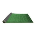 thumbnail image 2 of Ahgly Company Indoor Round Oriental Emerald Green Industrial Area Rugs, 8' Round, 2 of 4