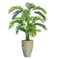 thumbnail image 1 of Artificial Faux Real Touch 6.09 Feet Palm Tree With Planter, 1 of 1