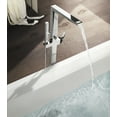 thumbnail image 4 of Grohe 23 119 Allure Brilliant Floor Mounted Tub Filler - Chrome, 4 of 4