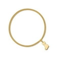 thumbnail image 4 of 14K Yellow Gold Cat Mesh Stretch Bracelet, 4 of 4