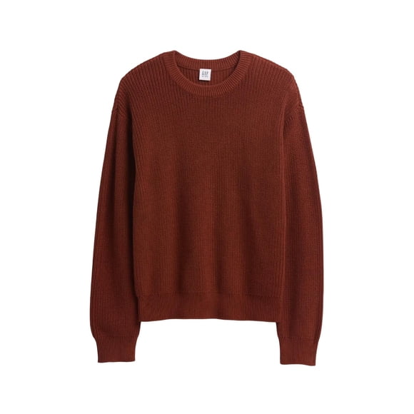 Suéter para Niños GAP con Cuello Redondo en Color Copper Beech Talla L