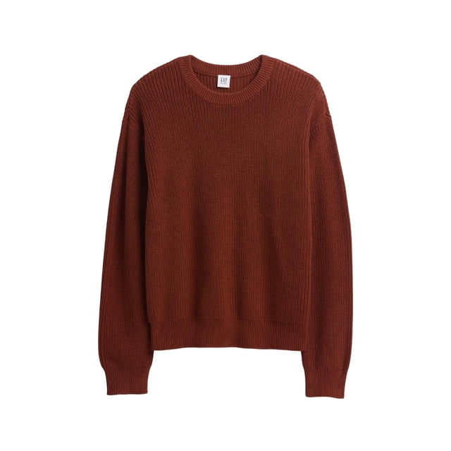 Suéter para Niños GAP con Cuello Redondo en Color Copper Beech Talla L