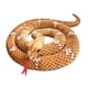 thumbnail image 4 of Animal Stuff Doll Serpiente Juguete Acurrucarse Peluche Juguete Suave Broma Juguete Largo Serpiente Almohada Amarillo, 4 of 9