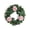 🌈 Pink_Hot#569, variant on Kuroiy Artificial Green Plants Wreath | 42cm Floral Arrangement | Pink, White, Red Roses | Plastic | Front Door Year Round Home Decor | Indoor Outdoor Spring Summer Decoration | Easy Hanging