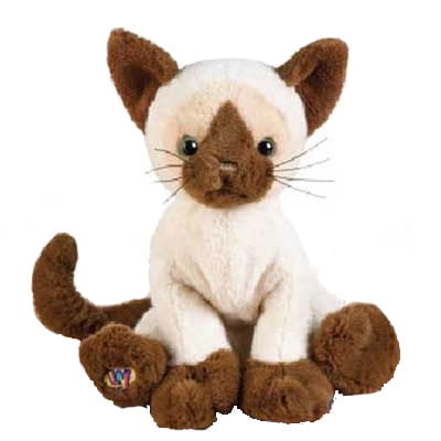 siamese stuffed cat