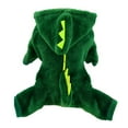 thumbnail image 6 of SPRING PARK Pet Dog Dinosaur Clothes Hoodie Coat Winter Fleece Puppy Costumes Outfit, 6 of 6