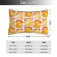 thumbnail image 2 of Pofeuu Tasty Toasts Print Polyester Microfiber Plush Pillowcases, Super Soft and Cozy Pillow Case Covers with Envelop Closure（Pillow core not included）-16"x24", 2 of 6