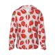 thumbnail image 1 of Balery Strawberries Sudadera ligera de manga larga con capucha y protección solar UPF 50+ para hombre y mujer, ideal para pesca y running-3X-Large, 1 of 7