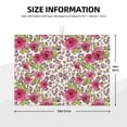 thumbnail image 2 of Fuzoiu Rose Mix Leopard 4 Print Absorbent, Reversible Microfiber Dish Drying Mat for Kitchen, Dish Drying Pad for Dishes, Utensils, Pots and Pans, Extra Large 18 Inch x 24 Inch, 2 of 7