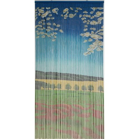Evideco Beaded Floral Flower Semi Sheer Thermal Single