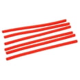thumbnail image 2 of Protectores de silicona para rejilla de horno, paquete de 6, cubierta protectora para rejilla de horno, 14 pulgadas (rojo), 2 of 8