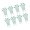 8, variant on Lynono Co.,Ltd 8/12Pcs Garden Stake Trellis for Potted Plant Garden Trellis for Climbing Plant Stackable Plant Trellis Indoor Outdoor
