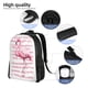 thumbnail image 5 of Disketp Flamingo Mochila Unisex de Apertura Lateral Completa, Mochila para Laptop para Escuela, Trabajo y Viajes, 5 of 8