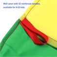 thumbnail image 3 of Paracaídas AMYESE Rainbow Play Team Game de 7 m con 32 asas, 3 of 7
