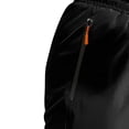 thumbnail image 5 of RYDCOT Mens Athletic Gym Shorts Jogger Running Workout Jersey Zipper Pockets Quick Dry Lightweight Sweat Shorts Black, 5 of 9
