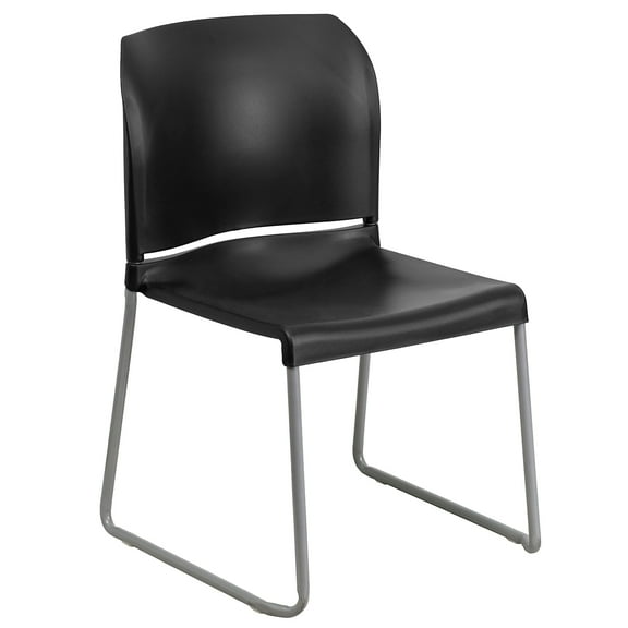 Flash Furniture Hercules Series Full Back Contoured Stack Chair - 4 pack