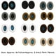 thumbnail image 3 of Inteprter Almohadillas para los oídos, almohadillas para los oídos, cancelación de ruido, protección auditiva para juegos, orejeras, piezas de Relojes inteligentes Caqui+Azul, 3 of 6