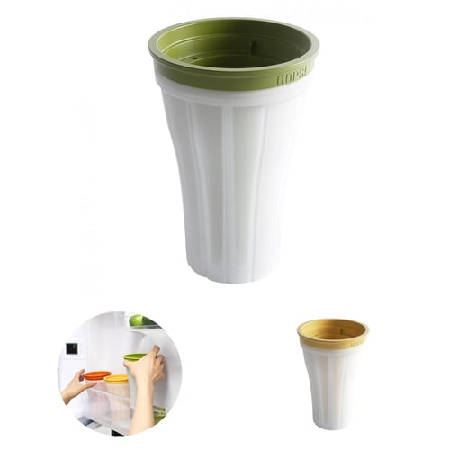 Slushy Maker Cup Spillway Hole Make Cold Drink Portable Quick Squeeze Slushie Ice Maker for Home