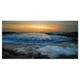 thumbnail image 2 of Plage avec Vagues Blanches Éclatantes - Impression sur Toile d'Art Moderne de Plage, 2 of 3