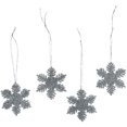 thumbnail image 2 of Darice Tree Trimming Glitter Snowflake Silver 2 Inches, 2 of 2
