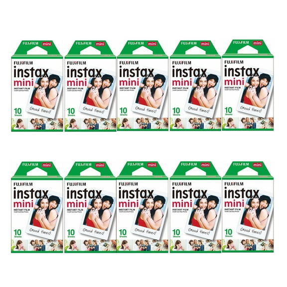 Fuji Instax Instant Film Single Foil Packs - 100 Prints