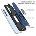 thumbnail image 5 of Xhy Samsung Galaxy A54 5G Case with Screen and Lens Protector and Magnetic Ring Kickstand Military Grade Double Layer Drop Protection Durable Detachable for Galaxy A54 5G Phone - Blue, 5 of 9