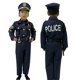 thumbnail image 5 of Traje de bombero para Halloween, disfraz para el día de los niños, policía, abogado, piloto, médico, trabajador, traje de cosplay para niños, 5 of 5