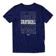 thumbnail image 2 of Masters Of The Universe Movie By The Power Of Grayskull Text Stack Men's T Shirt (Navy, S-XXXL), 2 of 4