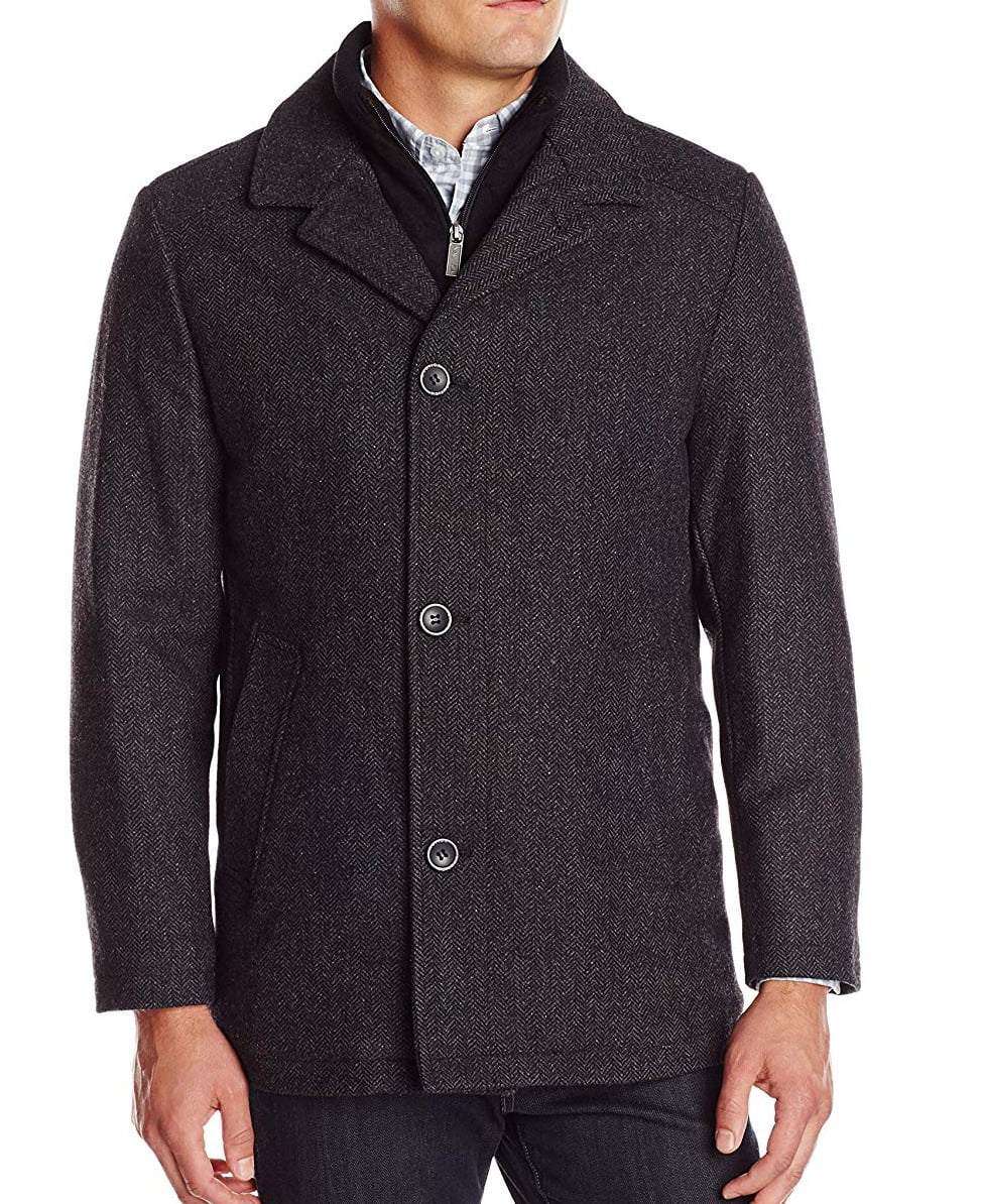 Nautica Coats & Jackets - Mens Coat Charcoal Medium Walker Three Button ...