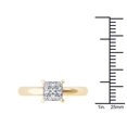 thumbnail image 4 of 1 Carat T.W. Diamond Princess-Cut Solitaire 14kt Yellow Gold Engagement Ring, 4 of 4