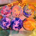 thumbnail image 2 of Kawaii My Little Pony chapado en oro sello insignia Pinkie Pie Fluttershy dibujos animados banda de Anime serie broche lindo Pin regalo para niñas juguete para niños, 2 of 3