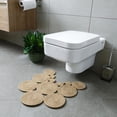 thumbnail image 1 of Alfombra de baño Home Turko Boho de yute, lavable, 60 x 40 cm, baño, 1 of 6