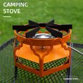 thumbnail image 4 of Neinkie Cuisinière à Gaz Réglable Résistant à la Chaleur Haute Puissance Chauffage Rapide Coupe-Vent Système de Cuisson Portable Camping en Plein Air Hexagone Brûleur Touriste Cuisinière pour Pique-Nique, 4 of 9