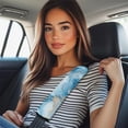thumbnail image 2 of Uorisanigo Blue Marble Auto Seat Belt Cover Flannel 2-Pack Universal Car Seat Belt Pads Cover Soft Comfort Shoulder Strap Pads Car Accessories Compatible with Most Cars, 2 of 7