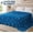 Blue star pattern, variant on Cooling Blanket for Warm Nights, Lightweight Summer Throw Blanket,Throw - 50"×70"
