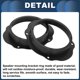 thumbnail image 4 of Anillo Espaciador de Altavoz Unique Bargains Adaptador de Altavoz Tweeter para FORD FOCUS 2004-2010 2 Juegos, 4 of 7