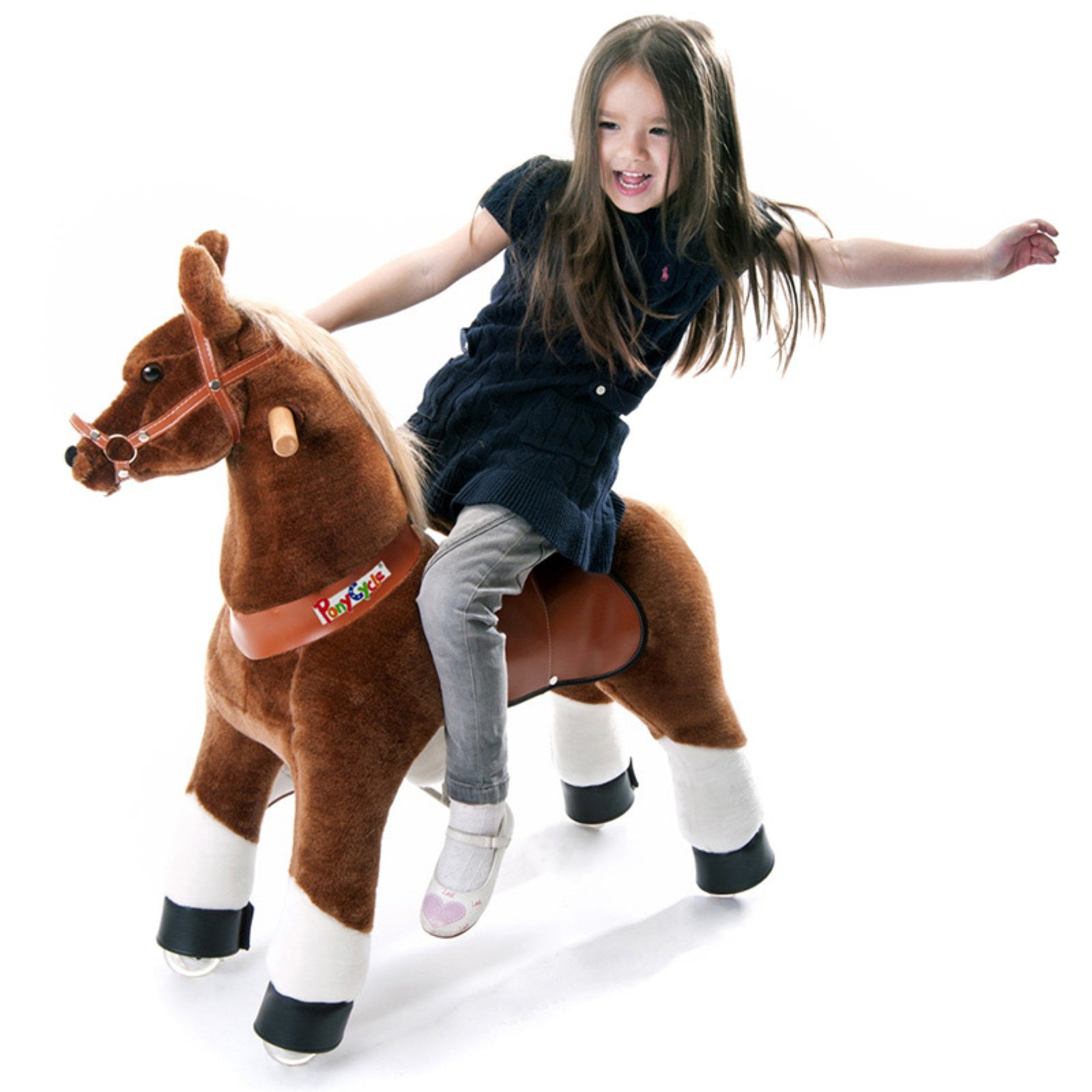 ponycycle ride on horse