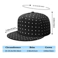 thumbnail image 5 of Custom Printed Flat Baseball Cap – Adjustable Snapback Hat with Flat Bill, Breathable and Durable, Personalized Design for Sports, Travel & Daily Wear, 5 of 6
