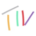 thumbnail image 2 of Peahefy Colorful Cable Marker,Clip On Cable Marker Waterproof Cable Identification Tube Colorful 0‑9 Number Wire Label Tube Wire Marker,Number Wire Label Tube, 2 of 8