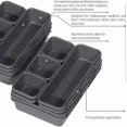 thumbnail image 2 of Desk organizer, 24 pieces, for offices, 2 of 5