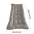 thumbnail image 3 of Fiber Mattress Student Bed Mattress | Thickened Soft Padded Foldable Mattress | Water Washed Brushed Fabric Breathable Humidity Wicking | Dormitory Home Sleeping Pad, 3 of 6