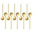 thumbnail image 2 of 20 Cucharas de Café Expreso de Acero Inoxidable para Café, Azúcar, Postre, Pastel, Helado, Sopa, Antipasto (Dorado), 2 of 5
