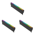 thumbnail image 1 of Disipador Calor para RAM Computadora 5V 3PIN ARGB Sync DDR3 DDR4 DDR5 Enfriador Memoria(), 1 of 5