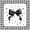 White Black 03, variant on Manfei Pink Bows Checkered Print Twin Quilt Set for Girls, Cute Ribbon Bows Twin Coverlet Set