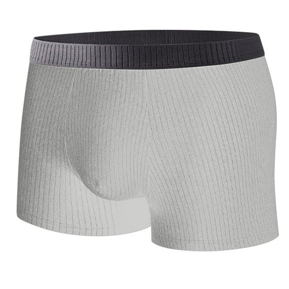 FAHXNVB Mens Boxer Briefs Stretch Performance Moisture Wicking Underwear Boxers with Contour Pouch Basic Comfy Breathable Trunks Briefs