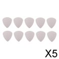 thumbnail image 1 of 5x 10 piezas de púas de guitarra de 0,3 mm, púa de metal de material acero inoxidable para guitarra eléctrica, sonidos vibrantes y de larga duración 5 piezas, 1 of 8