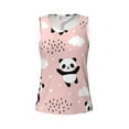 thumbnail image 6 of Sigee Panda for Women's Workout Tank Top,Running Tank Tops,Sleeveless Gym ClothesXX-Large, 6 of 8