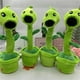 thumbnail image 5 of Plants vs Zombies Toys Plush Peas Wombo Girasol Muñeca Swing Shooter (Verde) Sincero Electrónica, 5 of 5