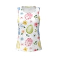 thumbnail image 4 of Fotbe Easter Egg3 Womens Loose Fit Casual Flowy Slim-Fit Tank Tops Athletic Round Neck Trendy Sleeveless Summer Tops for Gym and Yoga-Medium, 4 of 9